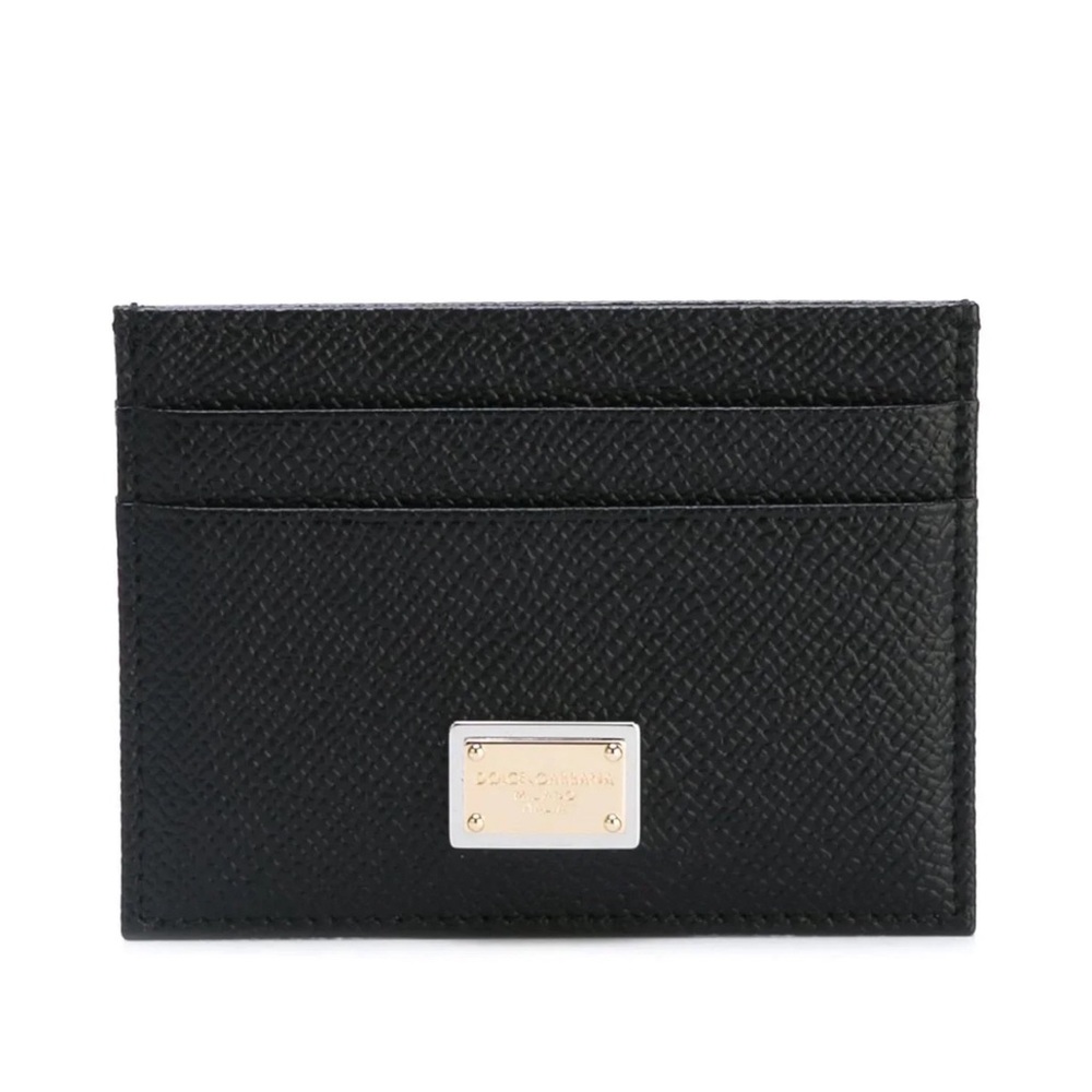 Dolce & Gabbana Logo Plaque Cardholder